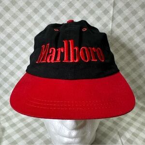 Marlboro Black and Red Hat